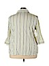 Apt. 9 Green 3/4 Sleeve Button-Down Shirt Size 3X - photo 2