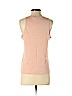 Theory 100% Cotton Pink Sleeveless Blouse Size S - photo 2