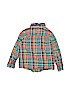 Cat & Jack 100% Cotton Plaid Green Long Sleeve Button-Down Shirt Size 4T - photo 2