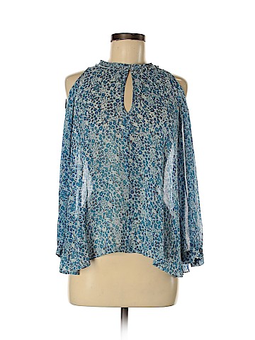 10 Crosby Derek Lam Long Sleeve Silk Top (view 1)