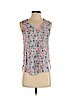 Lush 100% Polyester Blue Sleeveless Blouse Size XS - photo 1