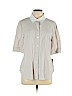 W by Worth Tan 3/4 Sleeve Blouse Size L - photo 1