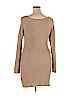 Say What? 100% Acrylic Tan Casual Dress Size L - photo 2