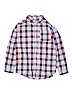 Gymboree 100% Cotton Plaid Blue Long Sleeve Button-Down Shirt Size 10 - 12 - photo 1