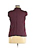 Fervour 100% Viscose Burgundy Short Sleeve Blouse Size XL - photo 2