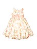 Kid's Dream 100% Polyester Floral Ivory Special Occasion Dress Size 3 - 4 - photo 1