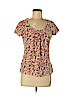 Ann Taylor LOFT Pink Short Sleeve Top Size M (petite) - photo 1