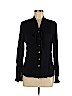 Brooks Brothers Black Long Sleeve Silk Top Size 6 - photo 1