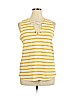 Old Navy 100% Cotton Yellow Sleeveless Top Size XL - photo 1