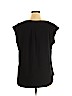 Elle Black Short Sleeve Top Size XL - photo 2
