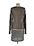 Christina Gavioli 100% Polyester Gray Casual Dress Size 10 - photo 2