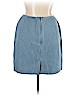 Casual Corner 100% Cotton Blue Denim Skirt Size 16 - photo 2