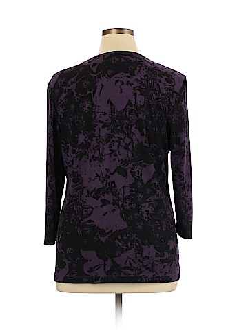 Dana Buchman 3/4 Sleeve Top (view 2)