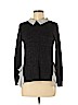 Monteau Black Long Sleeve Top Size M - photo 1