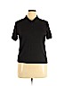 Zara Black Short Sleeve Polo Size XL - photo 1