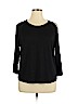 Gap Black Long Sleeve Top Size XL - photo 1