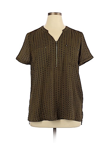 Apt. 9 Short Sleeve Blouse (view 1)