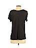 H&M 100% Viscose Gray Short Sleeve T-Shirt Size S - photo 2