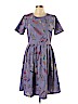 Lularoe Purple Casual Dress Size XL - photo 1
