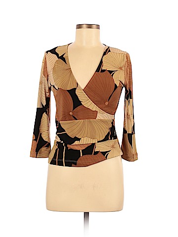 BCBGMAXAZRIA 3/4 Sleeve Top (view 1)