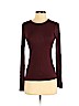 H&M Burgundy Long Sleeve T-Shirt Size S - photo 1
