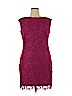 Lauren by Ralph Lauren 100% Polyester Pink Cocktail Dress Size 14 - photo 1