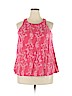 Old Navy 100% Rayon Pink Sleeveless Blouse Size XL - photo 1