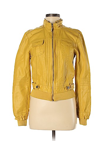 Charlotte Russe Faux Leather Jacket (view 1)