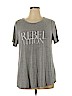 Rebel Wilson X Angels Gray Short Sleeve T-Shirt Size 1X - photo 1