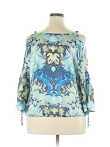 Lane Bryant 3/4 Sleeve Blouse (view 2)