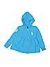 Ralph Lauren Blue Zip Up Hoodie Size 5 - photo 1