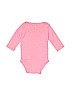 Carter's 100% Cotton Pink Long Sleeve Onesie Size 3T - photo 1