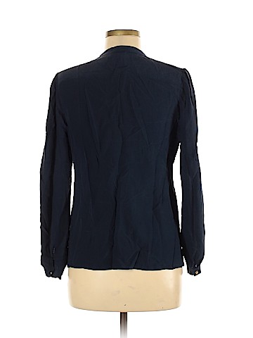 Tory Burch Long Sleeve Silk Top (view 2)