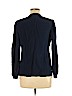 Tory Burch 100% Silk Blue Long Sleeve Silk Top Size 8 - photo 2