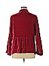 J.jill Red Long Sleeve Blouse Size XL - photo 2
