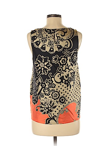 Tibi Sleeveless Silk Top (view 2)