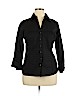 Zac & Rachel Black Long Sleeve Button-Down Shirt Size XL - photo 1
