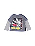 Disney 100% Cotton Gray Long Sleeve T-Shirt 9-12 MO / 12 MO - photo 1