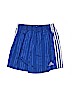 Adidas 100% Polyester Stripes Blue Athletic Shorts Size S (youth) - photo 1