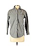 Madewell 100% Cotton Gray Long Sleeve Button-Down Shirt Size XXS - photo 1