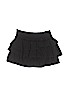 Justice 100% Cotton Solid Black Skort Size 10 - photo 1