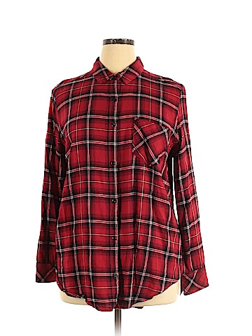 BP. Long Sleeve Button-Down Shirt (view 1)
