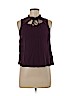 Charlotte Russe 100% Rayon Purple Sleeveless Blouse Size M - photo 1