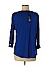 Cable & Gauge Blue 3/4 Sleeve Top Size S (petite) - photo 2