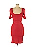 H&M Red Casual Dress Size 6 - photo 1