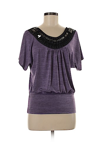 Iz Byer Short Sleeve Blouse (view 1)