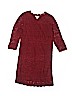 Cat & Jack 100% Cotton Lace Burgundy Dress Size 8 - photo 1