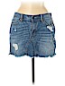 Genetic Denim Blue Denim Skirt Size 29 waist - photo 1