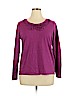 Merona Pink Long Sleeve Top Size XXL - photo 1