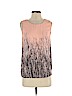 SM Wardrobe 100% Polyester Pink Sleeveless Blouse Size S - photo 1